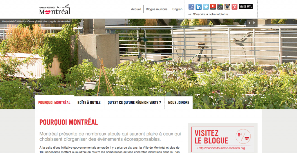 Tourisme Montréal: le site Montréal Vert Tourisme Montréal: le site Montréal Vert
